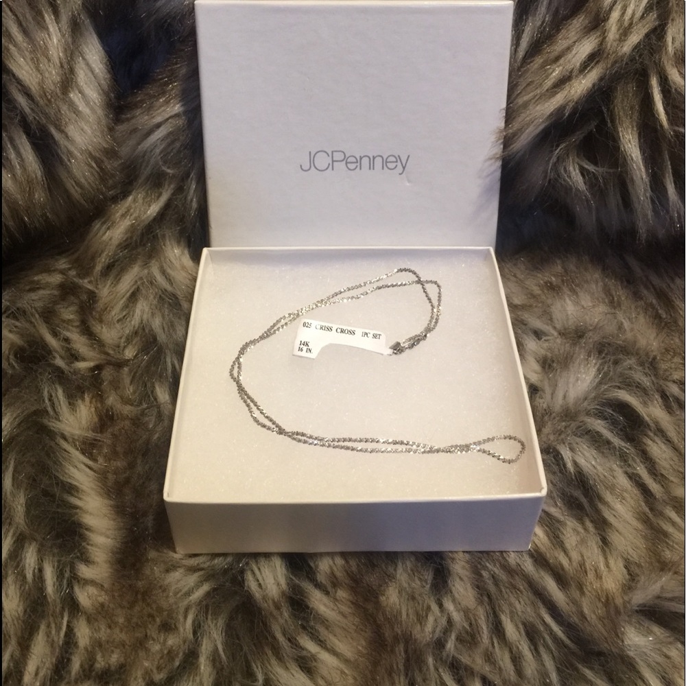 14 K, 16 in Silver Necklace